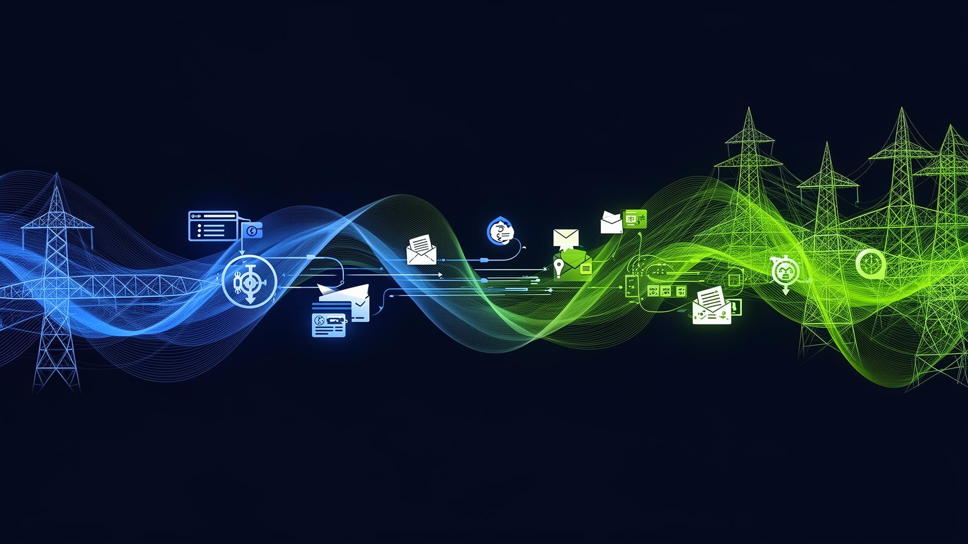 Utility statements automation process with Postalocity